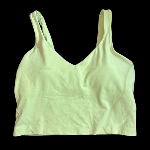 Lululemon Align Tank Top, Faded Zap, Size 10 neon yellow - Picture 4 of 7
